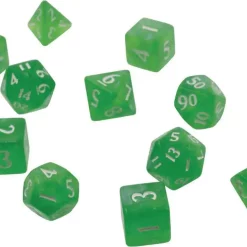 Best Sale 🥰 Ultra Pro The Eclipse Dice Lime Green Polyhedral 11-Die Dice Set (Pre-Order ships January) 🥰