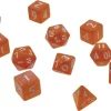 Promo 👏 Ultra Pro The Eclipse Dice Pumpkin Orange Polyhedral 11-Die Dice Set (Pre-Order ships January) ✔️