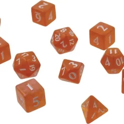 Promo 👏 Ultra Pro The Eclipse Dice Pumpkin Orange Polyhedral 11-Die Dice Set (Pre-Order ships January) ✔️