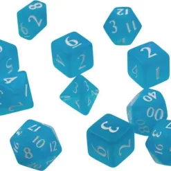 Promo 😍 Ultra Pro The Eclipse Dice Sky Blue Polyhedral 11-Die Dice Set (Pre-Order ships January) ✨