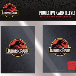Brand new 😀 Jurassic Park Logo Card Sleeves [100 Count] 🌟