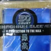 Coupon 🎁 Card Supplies Chromium Sleeves Blue Card Sleeves [50 Count] ✔️