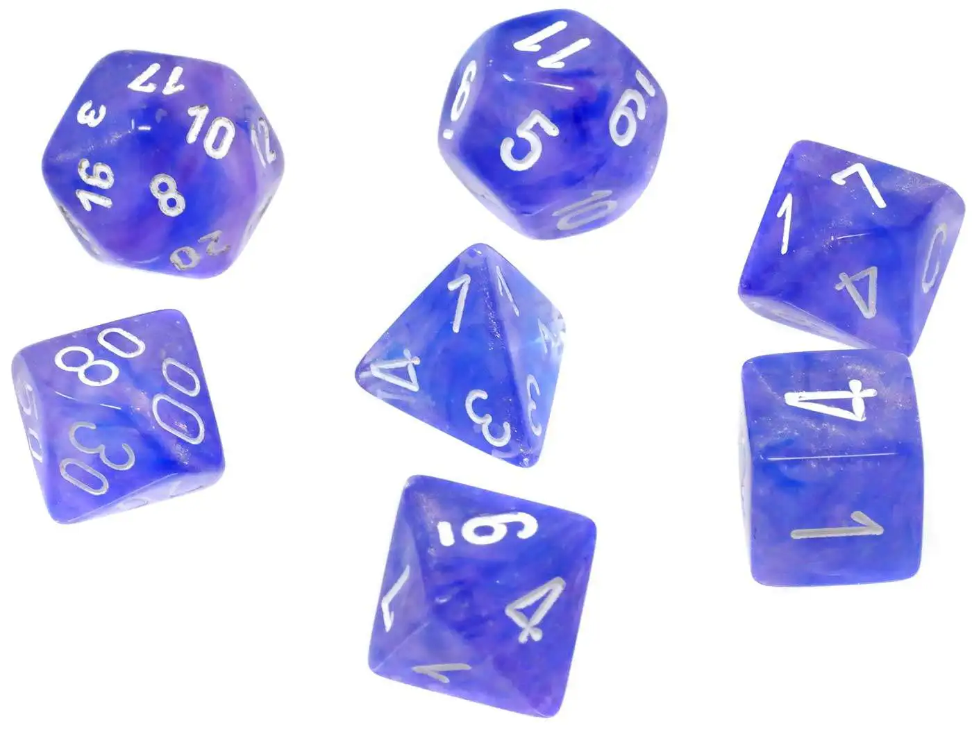 Best reviews of ❤️ Chessex Borealis Purple / white Luminary Polyhedral 7-Die Dice Set #27577 🌟 1 Best reviews of ❤️ Chessex Borealis Purple / white Luminary Polyhedral 7-Die Dice Set #27577 🌟