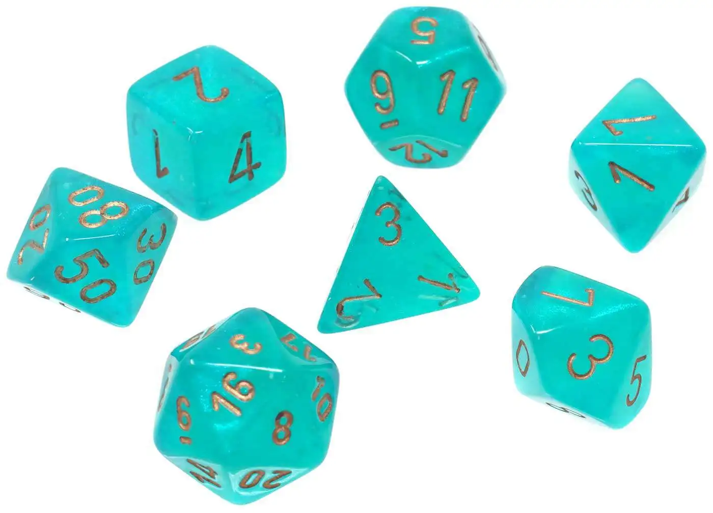 Top 10 โจ Chessex Borealis Teal / Gold Luminary Polyhedral 7-Die Dice Set #27585 ๐ 1 Top 10 โจ Chessex Borealis Teal / Gold Luminary Polyhedral 7-Die Dice Set #27585 ๐