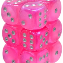 Top 10 👍 Chessex 6-Sided d6 Borealis Luminary 16mm Dice Pack #27784 [Teal/Gold] 🔥