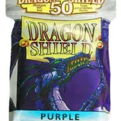 Hot Sale ⭐ Card Supplies Dragon Shield Purple Standard Card Sleeves [50 Count] ⭐