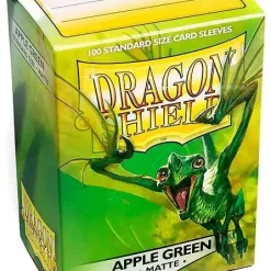 Deals ⌛ Card Supplies Dragon Shield Matte Apple Green Standard Card Sleeves [100 Count] ⭐