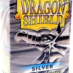 Flash Sale ⌛ Card Supplies Dragon Shield Silver Standard Card Sleeves [100 Count] 😀