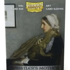 Cheapest ❤️ Card Supplies Dragon Shield Art Whistler's Mother Standard Card Sleeves [100 Count] 🎁