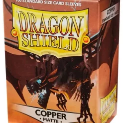 Promo ⌛ Card Supplies Dragon Shield Matte Copper Standard Card Sleeves [100 Count] ❤️