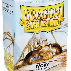 Top 10 ⌛ Card Supplies Dragon Shield Matte Ivory Standard Card Sleeves [100 Count] ✔️