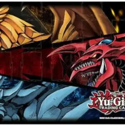 Coupon ✨ YuGiOh Trading Card Game Card Supplies Egyptian Gods (Slifer, Obelisk & Ra) Playmat ⭐