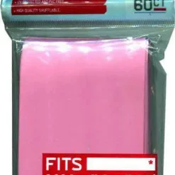 Brand new ✔️ Card Supplies Flat Pink Small Card Sleeves [60 Count] 😀