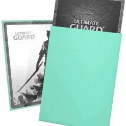 Coupon ✔️ Ultimate Guard Katana Turquoise Small Card Sleeves [60 Count] ✔️