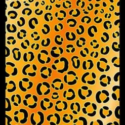 Budget ⭐ Card Supplies Leopard Print Standard Card Sleeves #50 ct ✔️