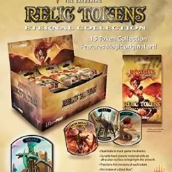Deals 🛒 Ultra Pro MtG Trading Card Game Relic Tokens Eternal Collection Mystery Pack [3 RANDOM Tokens] ⭐ -KIRO Card Game Supplies Shop magictokens inset4