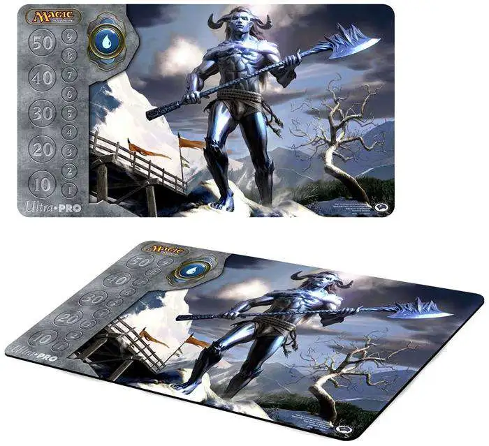 Discount π Ultra Pro MtG Card Supplies Blue Mana Frost Titan Play Mat β¨ 2 Discount π Ultra Pro MtG Card Supplies Blue Mana Frost Titan Play Mat β¨ - Image 2