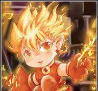 Flash Sale ⌛ Card Supplies Fire Boy Standard Card Sleeves [50 Count] ⭐