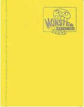 Discount 🛒 Card Supplies Yellow 4-Pocket Binder 🤩 1 Discount 🛒 Card Supplies Yellow 4-Pocket Binder 🤩