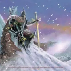 Coupon ✔️ Card Supplies The Dark Lord of the Frozen Isle Play Mat 😍