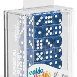 Best reviews of 🛒 Oakie Doakie 6-Sided d6 Marble Blue 12mm Dice 😀