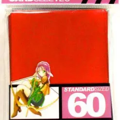 Deals ✨ Card Supplies Red Standard Card Sleeves [60 Count] 😍
