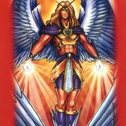 Deals ❤️ Ultra Pro Card Supplies Angel Manga Red Standard Card Sleeves ✨