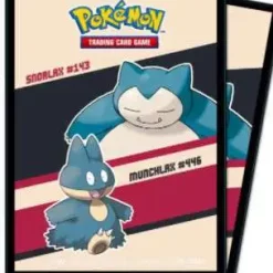 Wholesale 🥰 Ultra Pro Pokemon Trading Card Game Snorlax & Munchlax Standard Card Sleeves [65 Count] (Pre-Order ships January) 🧨