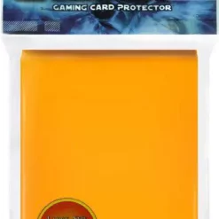 Cheap 👍 Card Supplies Gaming Card Protectors Mango Yellow Standard Card Sleeves [60 Count] 👍