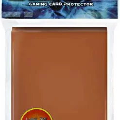 Best Pirce ⭐ Card Supplies Gaming Card Protectors Mocha Brown Standard Card Sleeves [60 Count] ✔️