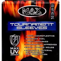 Cheap ✨ Card Supplies Tournament Sleeves Navy Standard Card Sleeves [100 Count] 😍