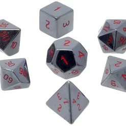 Top 10 ✔️ Ultra Pro Gemstone Dice Hematite Polyhedral 7-Die Dice Set 🌟
