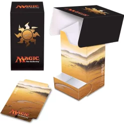 Flash Sale 💯 Ultra Pro MtG Trading Card Game Mana 5 Plains Deck Box with Dice Tray ❤️