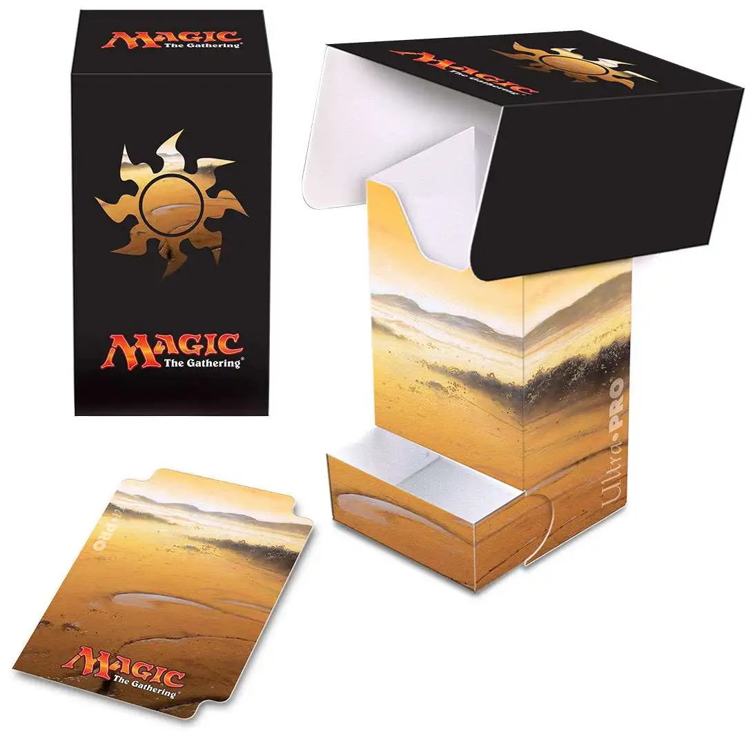 Flash Sale ๐ฏ Ultra Pro MtG Trading Card Game Mana 5 Plains Deck Box with Dice Tray โค๏ธ 1 Flash Sale ๐ฏ Ultra Pro MtG Trading Card Game Mana 5 Plains Deck Box with Dice Tray โค๏ธ