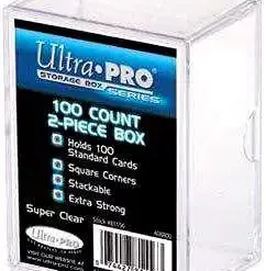 Coupon 😀 Ultra Pro Card Supplies Clear Deck Box [100 Count] 🤩