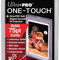 Cheap 🥰 Ultra Pro Card Supplies UV One-Touch Magnetic Card Holder [75 Pt] 😉