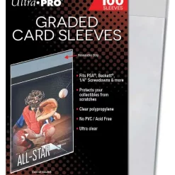 Cheap 🤩 Ultra Pro Card Supplies Graded Card Sleeves Standard [100 Count] ❤️