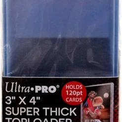 Buy ⌛ Ultra Pro Card Supplies 3" X 4" Super Thick Toploader [10 Count, Holds 120pt Cards] 🔔