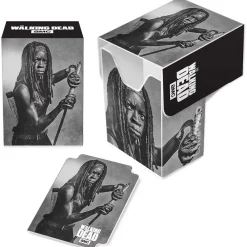 Outlet 🤩 Ultra Pro The Walking Dead Card Supplies Michonne Deck Box 🎁