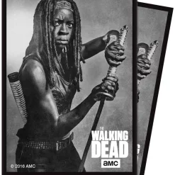 Flash Sale ❤️ Ultra Pro Card Supplies The Walking Dead Michonne Standard Card Sleeves [50 Count] ✨