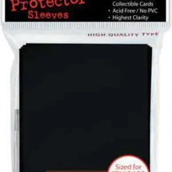 Best Pirce ✔️ Ultra Pro Card Supplies Deck Protector Black Standard Card Sleeves [50 Count] ⭐