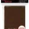 New 🎁 Ultra Pro Card Supplies Deck Protector Brown Standard Card Sleeves [50 Count] ✔️