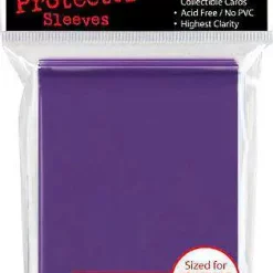 Cheap 🌟 Ultra Pro Card Supplies Deck Protector Purple Standard Card Sleeves [50 Count] ❤️