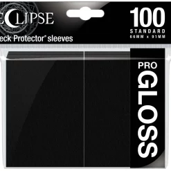 Best deal 🔥 Ultra Pro Card Supplies Eclipse Pro-Gloss Jet Black Standard Card Sleeves [100 Count] ✔️