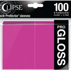 Top 10 ✔️ Ultra Pro Card Supplies Eclipse Pro-Gloss Pink Standard Card Sleeves [100 Count] 🛒