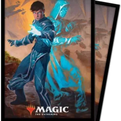 Buy ❤️ Ultra Pro MtG Trading Card Game Zendikar Rising Jace, Mirror Mage Standard Card Sleeves [100 Count] ⭐