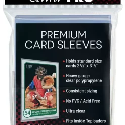 Best reviews of 🧨 Ultra Pro Card Supplies Premium Card Sleeves Standard [100 Count] ✔️
