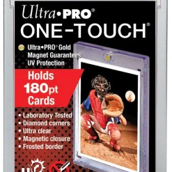 Wholesale ✔️ Ultra Pro Card Supplies UV Protection One-Touch [Holds 180pt Cards] 🔔