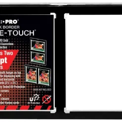 Budget 👏 Ultra Pro Card Supplies Black Border One-Touch Magnetic Card Holder [35 pt, 2 Card ] ✨
