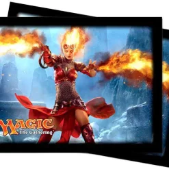 New 👏 Ultra Pro MtG 2014 Core Set Chandra Standard Card Sleeves [Standard] 🔔